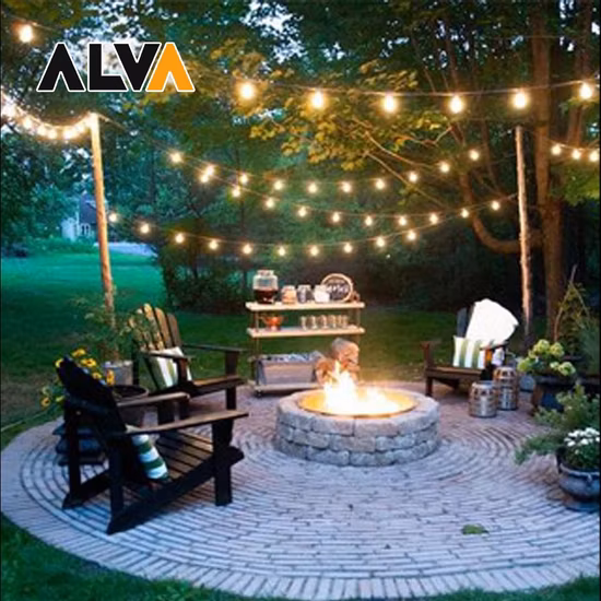 Weihnachten dekorative Beleuchtung Dekoration Lampe Home Outdoor Ornament Hochzeit Party Scheinwerfer Fee Dekoration LED Glühbirne String Licht