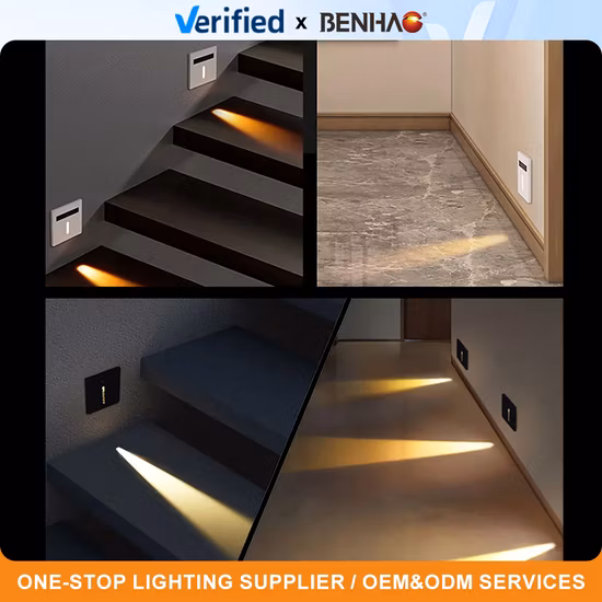 LED-Stufenleuchte aus Edelstahl mit wasserdichter Schutzart IP65 Super